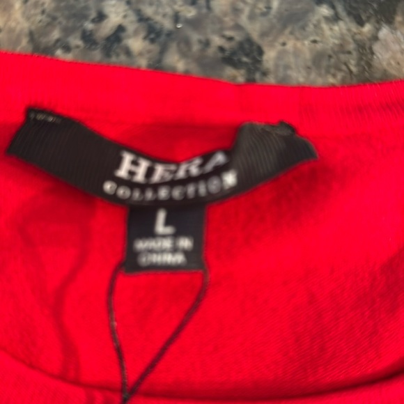 Hera Collection cut out red spandex pencil dress NWT L - Picture 4 of 9